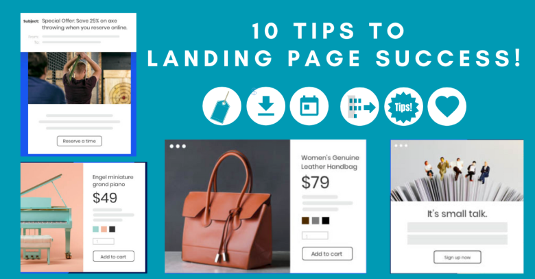 10 Tips Landing Page Blog